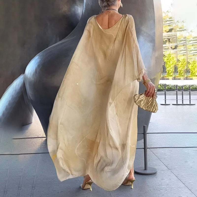 Malena | Vestido Estampado Mármol