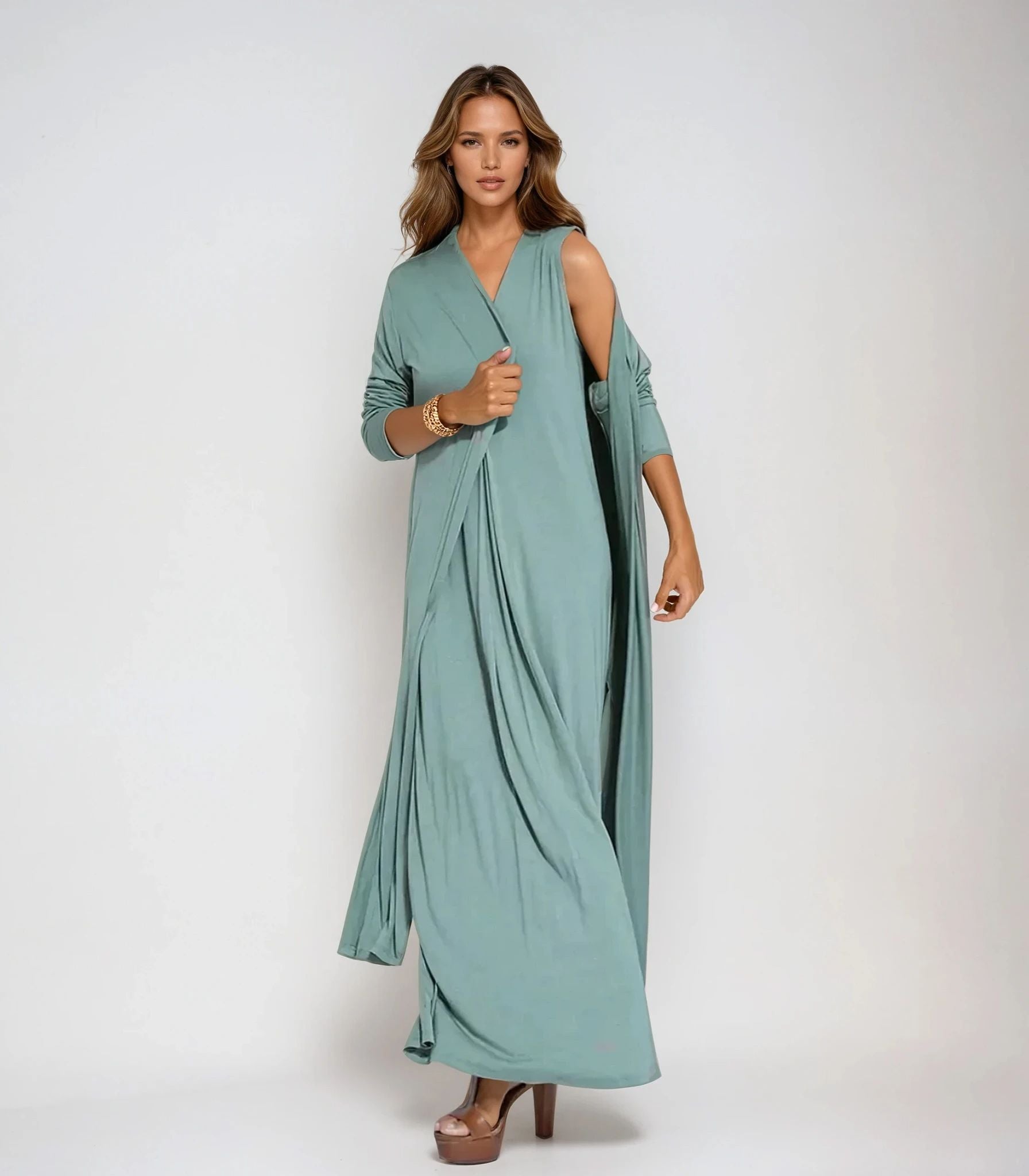 Roxana | Vestido con Chaleco