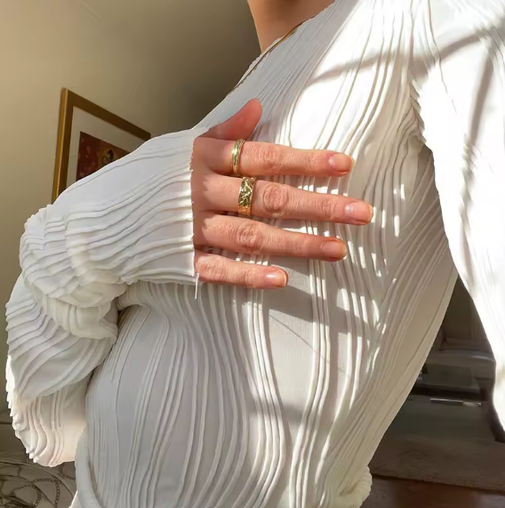 Marfil | Blusa Texturizada "Ondas"